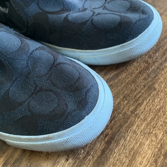 COACH BLACK ALEGRA SLIP ON SHOE - Picture 2 of 8